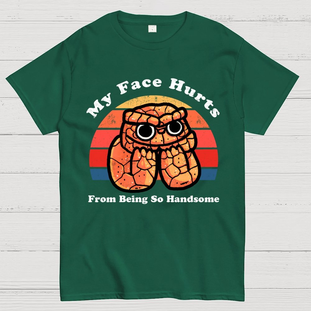 My Face Hurts Geek T-Shirt