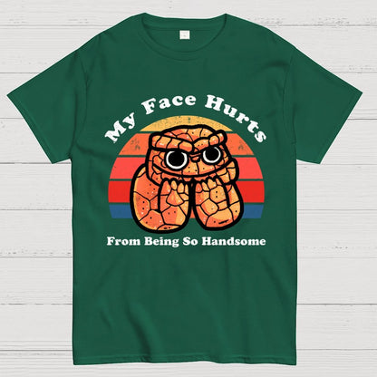 My Face Hurts Geek T-Shirt
