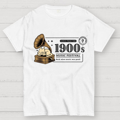 1900s Music Festival Unisex Geek T-Shirt