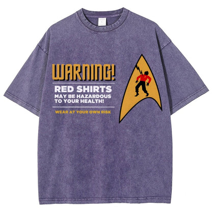 Red Shirts Vintage Distressed T-shirt