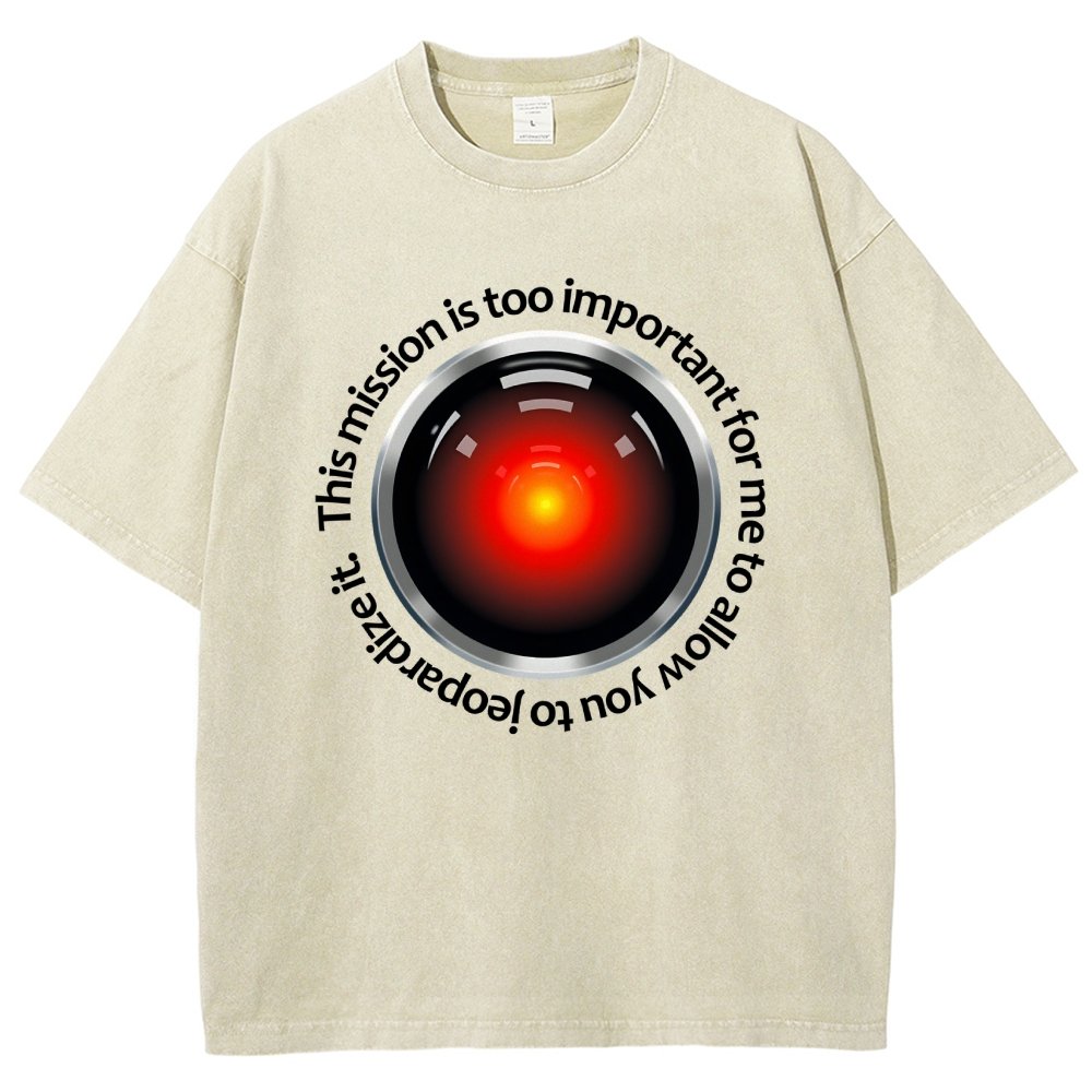 This Mission Is Too Important For Me To Allow You To Jeopardize It. Vintage Distressed T-shirt