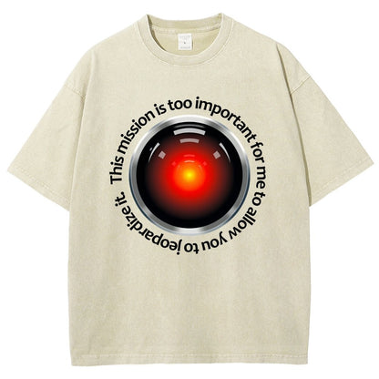 This Mission Is Too Important For Me To Allow You To Jeopardize It. Vintage Distressed T-shirt