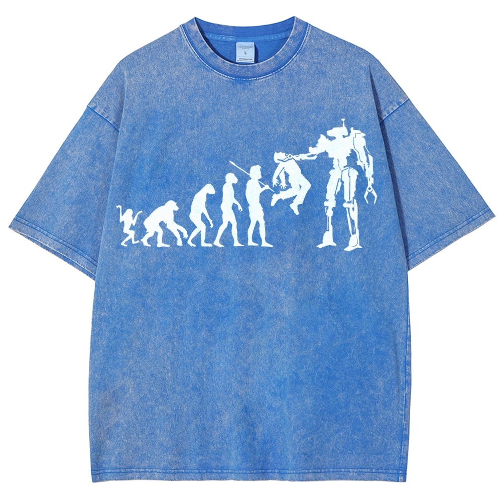 Evolution To Termination Vintage Distressed T-shirt