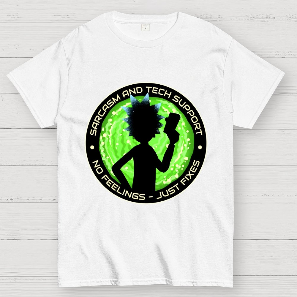 Sarcasm And Tech Support Scientist Geek T-Shirt