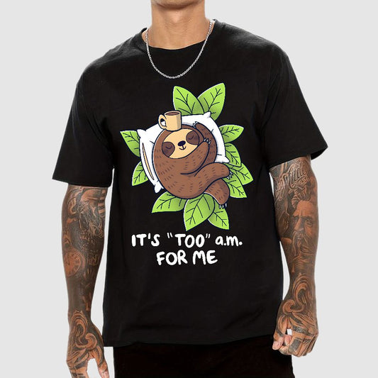 It's "Too" A.M. For Me Geek T-Shirt