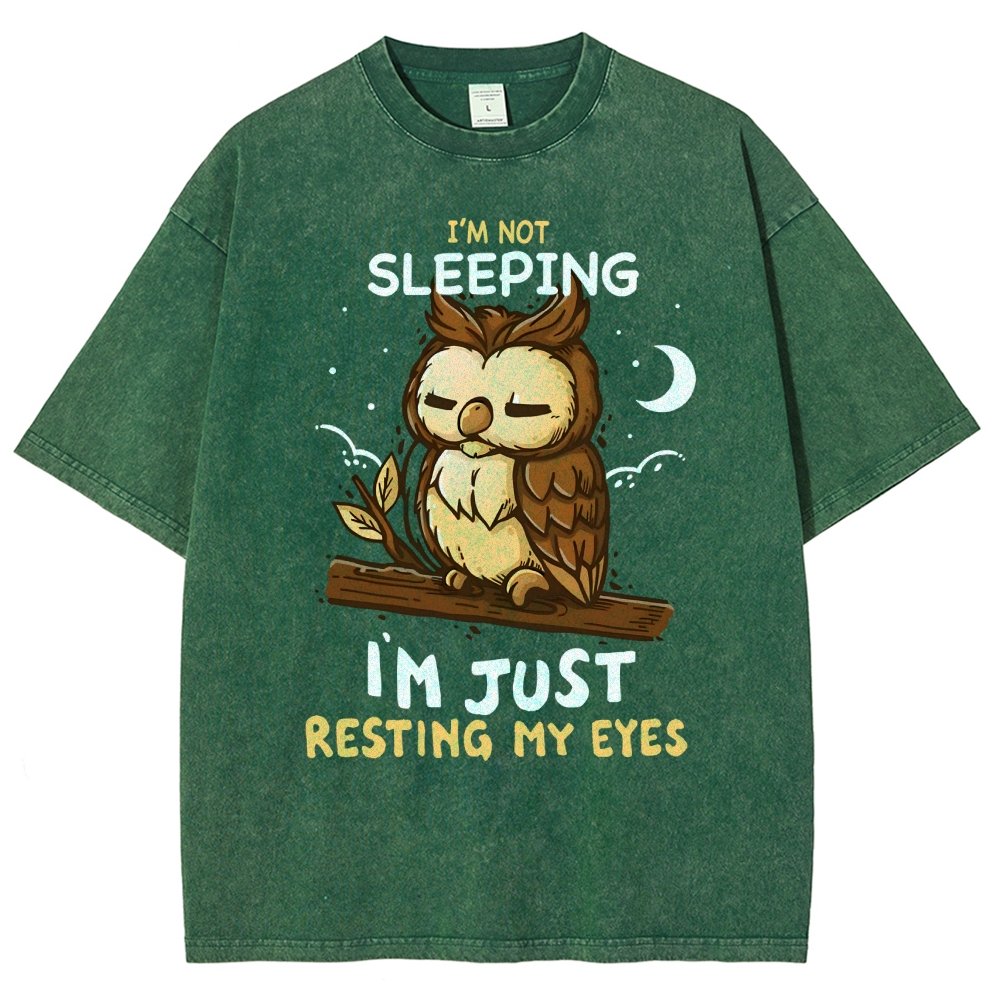 Just Resting My Eyes Vintage Distressed T-shirt