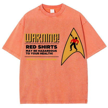 Red Shirts Vintage Distressed T-shirt