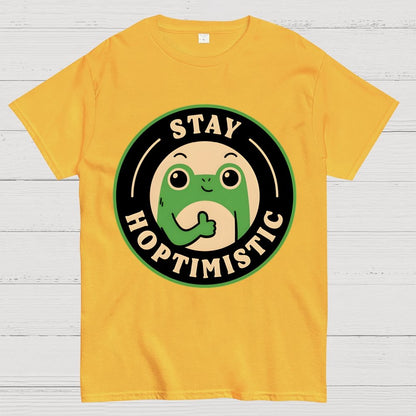 Stay Hoptimistic Geek T-Shirt