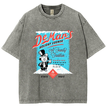 Charles DeMar's Eggnog with Lighter Fluid Vintage Distressed T-shirt