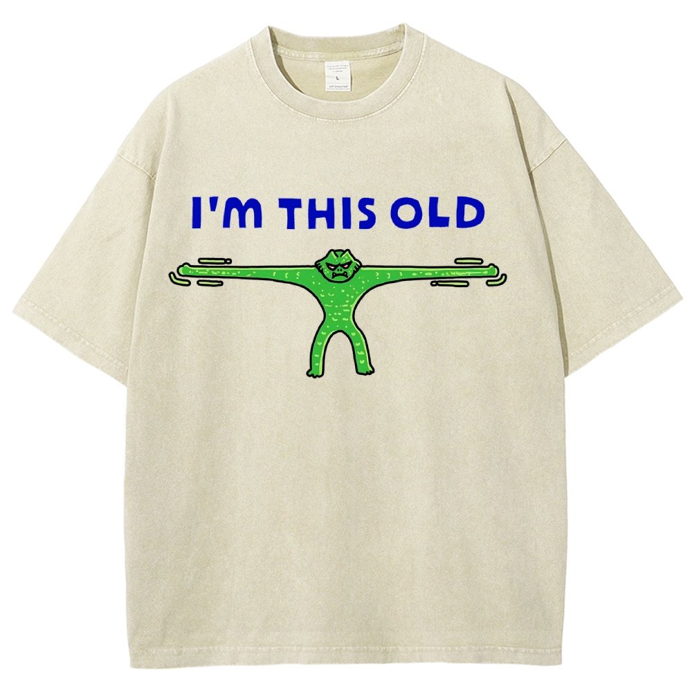Old As Stretch Vintage Distressed T-shirt
