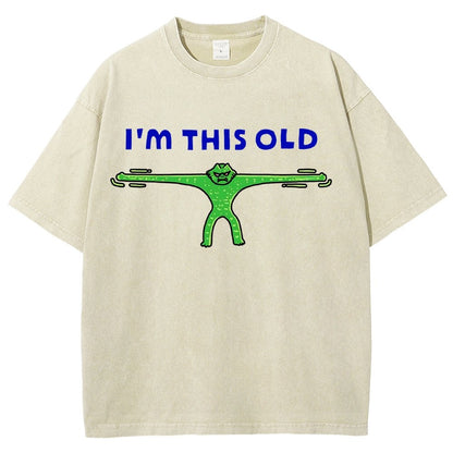 Old As Stretch Vintage Distressed T-shirt