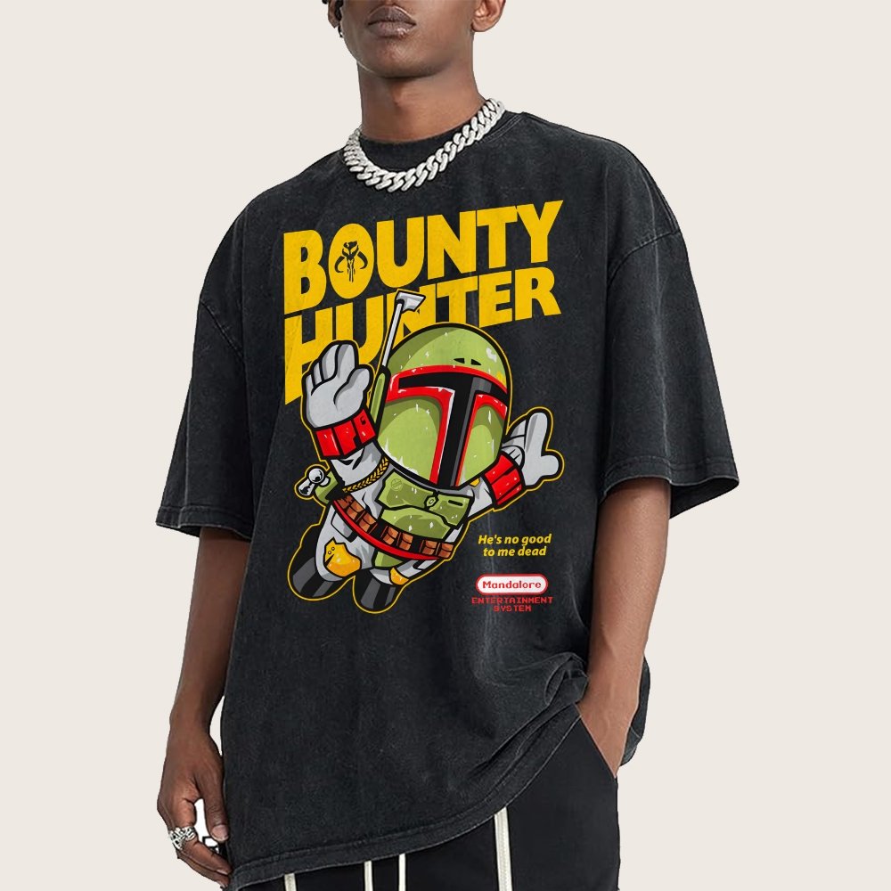 Super Hunter Vintage Distressed T-shirt