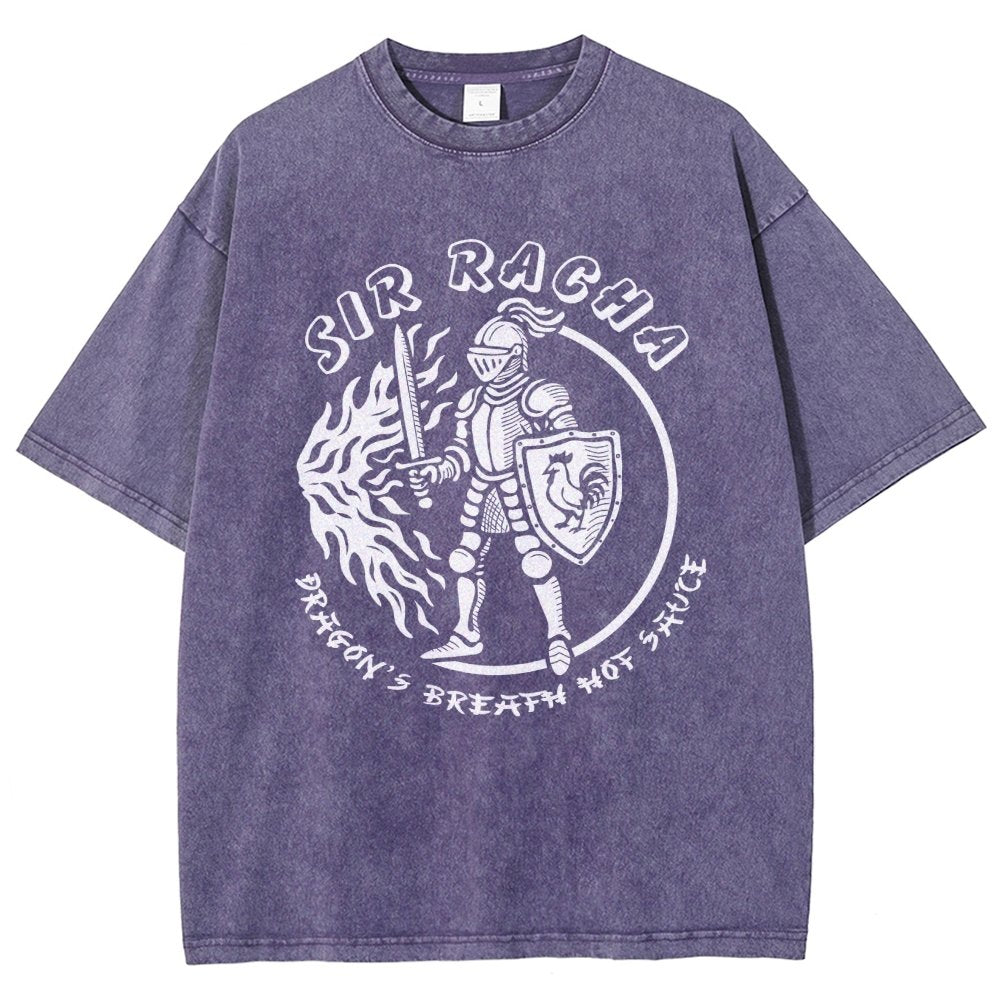 Sir Racha Dragon’s Breath Hot Sauce Vintage Distressed T-shirt