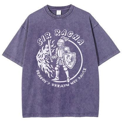 Sir Racha Dragon’s Breath Hot Sauce Vintage Distressed T-shirt