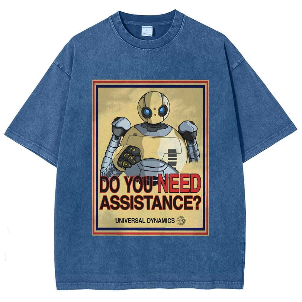 Do You Need Assistance Vintage Distressed T-shirt