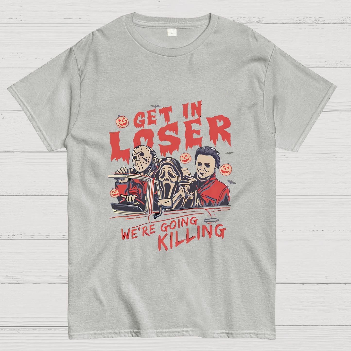 Get In Loser Halloween Geeky T-Shirt