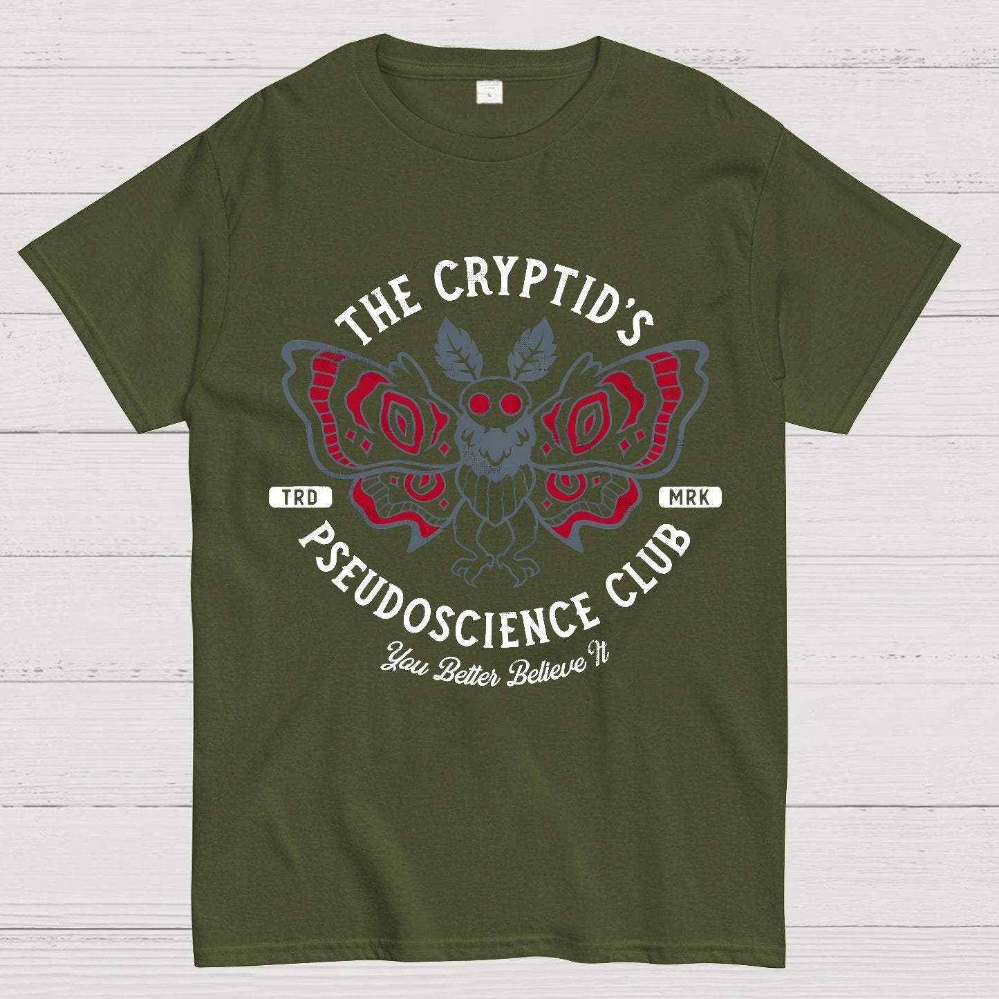 The Cryptid's Pseudoscience Club Geek T-Shirt