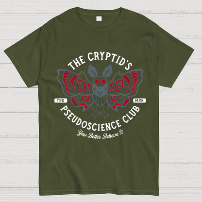 The Cryptid's Pseudoscience Club Geek T-Shirt
