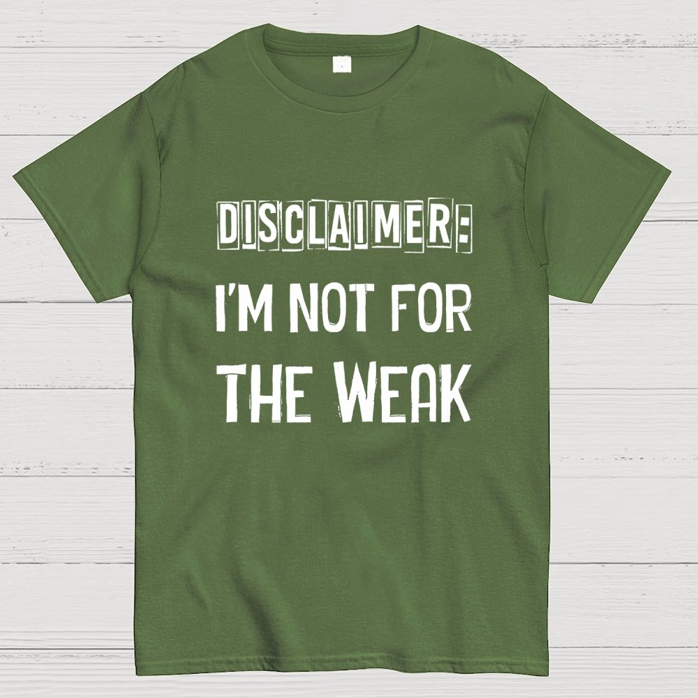 Disclaimer Geek T-Shirt