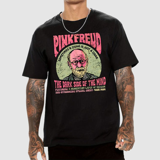 Pink Freud Geek T-Shirt