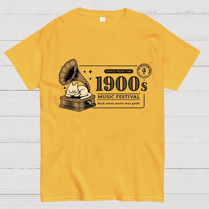 1900s Music Festival Unisex Geek T-Shirt