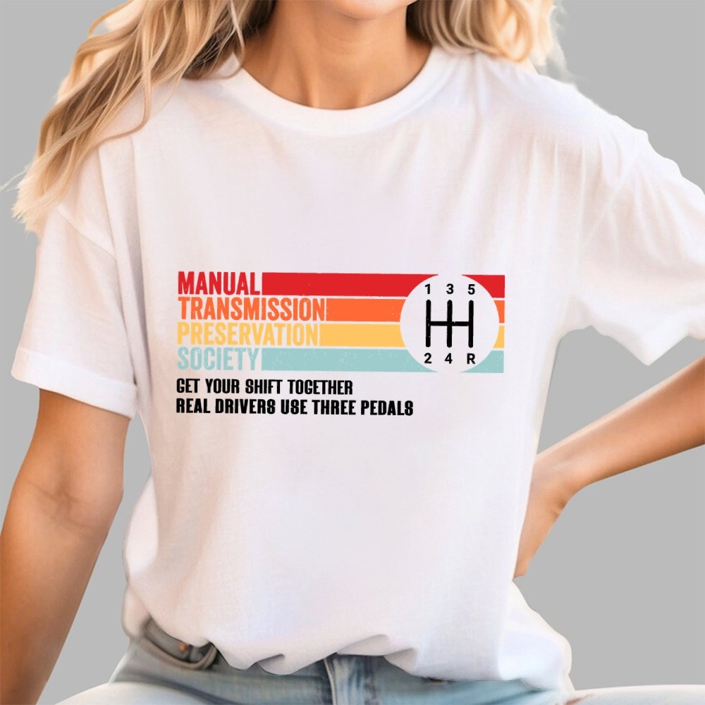The Manual Transmission Preservation Society Geek T-Shirt