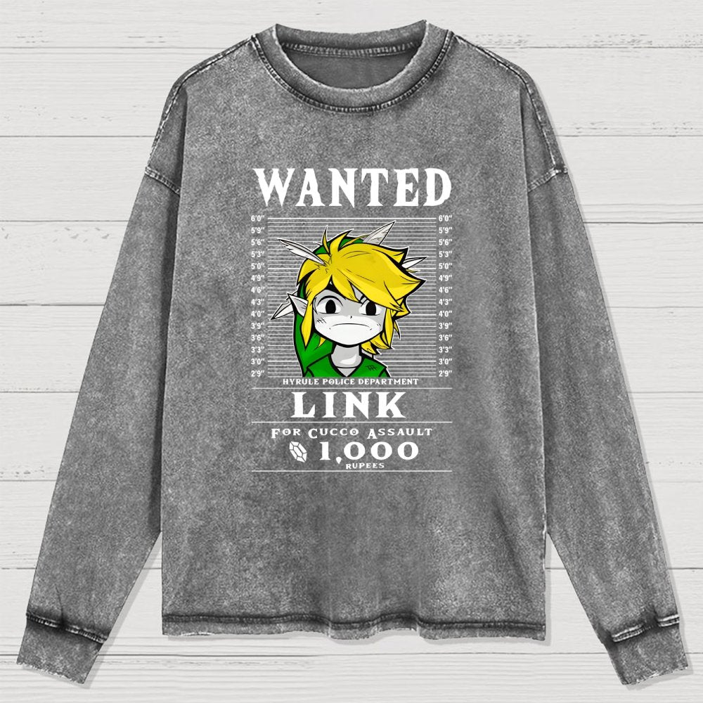 I Am A Gamer Washed Long Sleeve Tee
