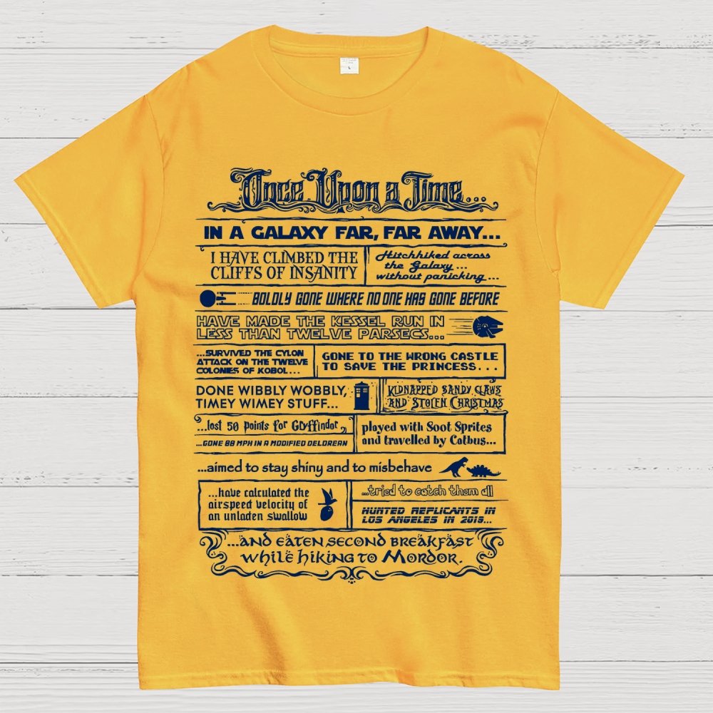 Once Upon A Time Geek T-Shirt