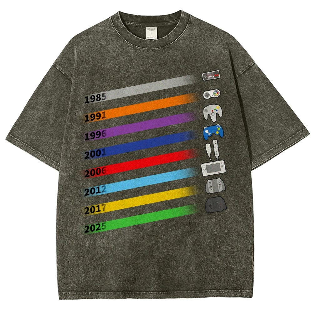 ConsoleEvolution Vintage Distressed T-shirt