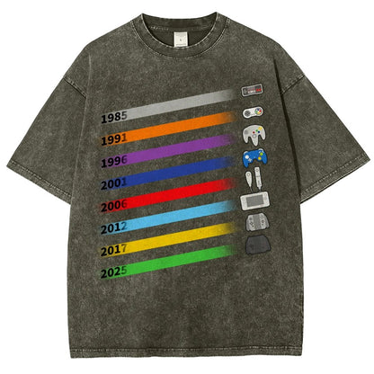 ConsoleEvolution Vintage Distressed T-shirt