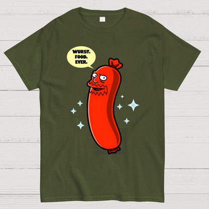 Wurst Food Ever Geek T-Shirt