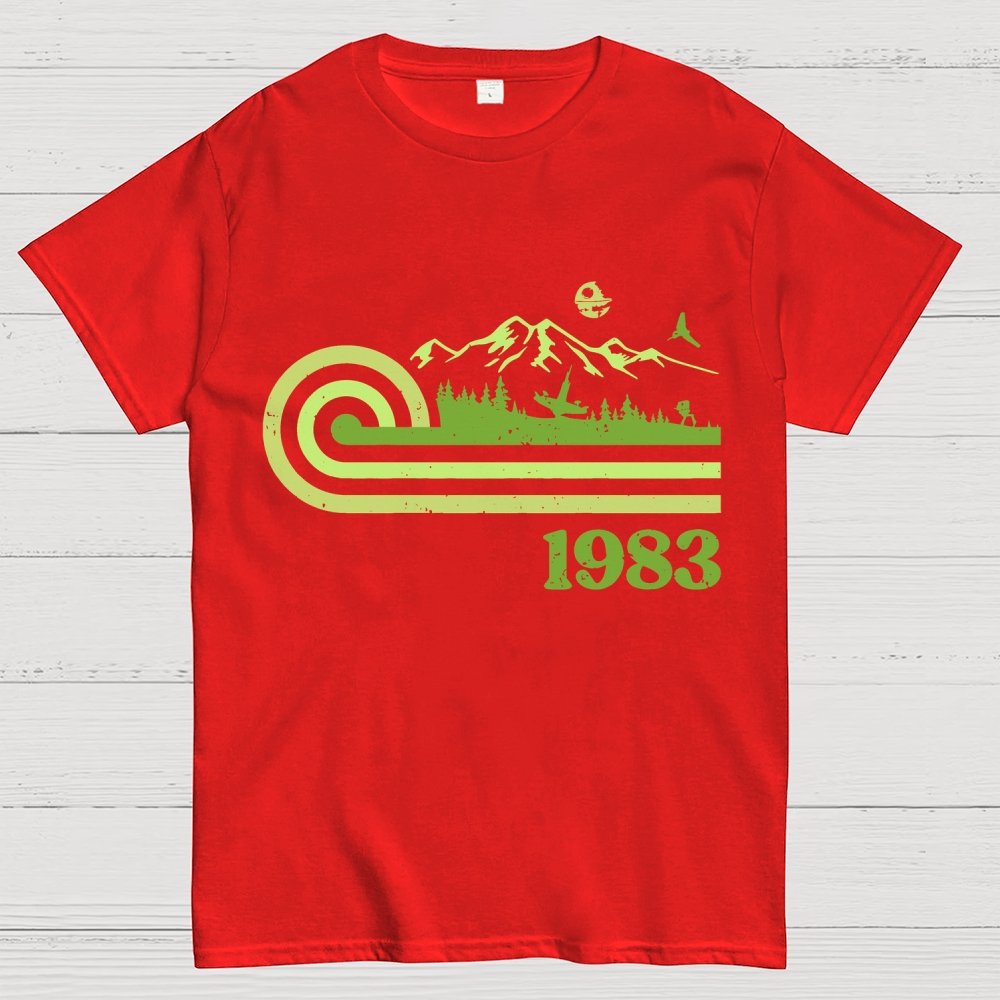 Retro Vintage Mystic Grove Geek T-Shirt