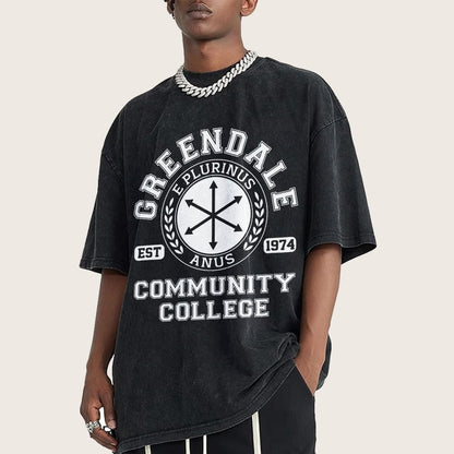 Sunnydale Community College Vintage Distressed T-shirt