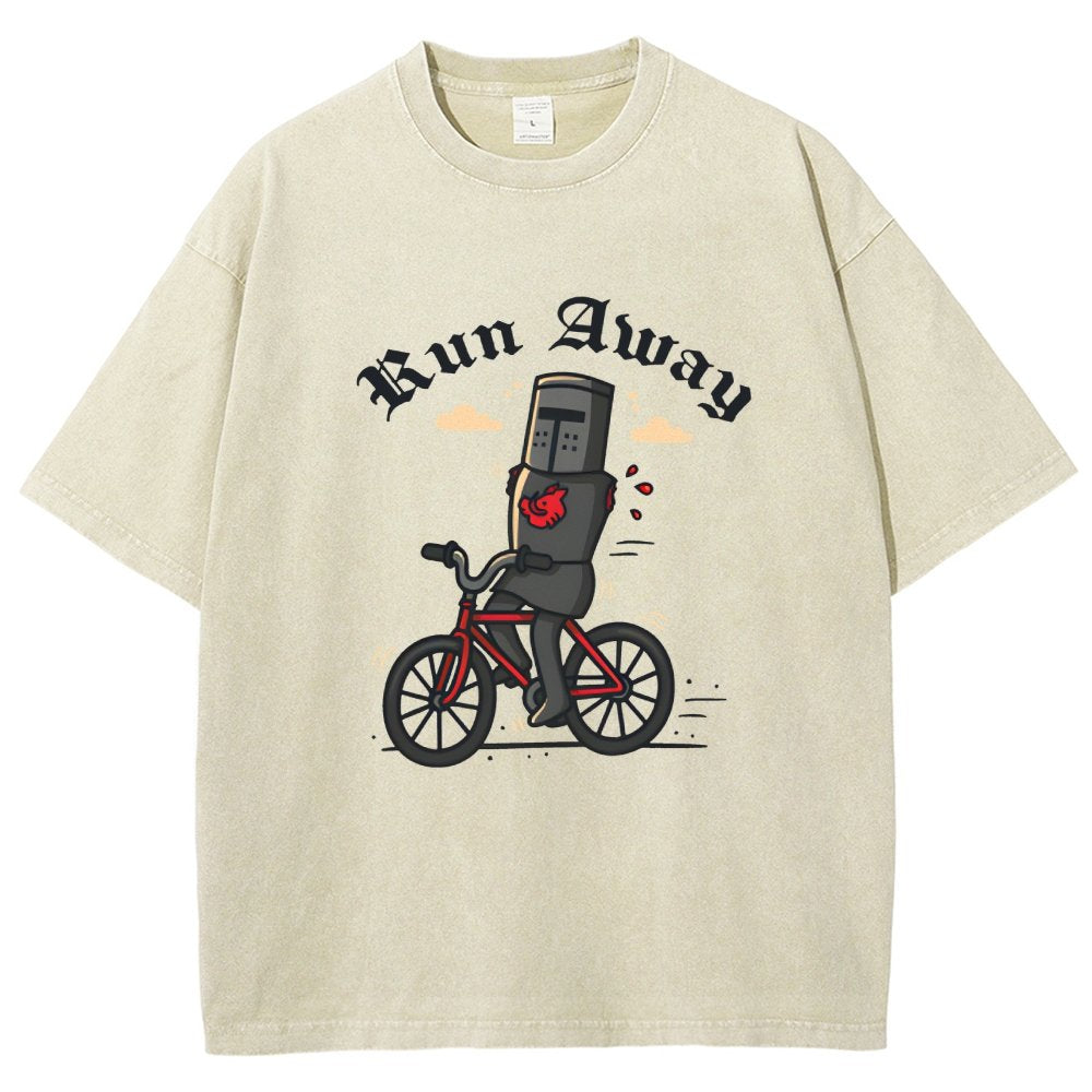 Run Away Vintage Distressed T-shirt