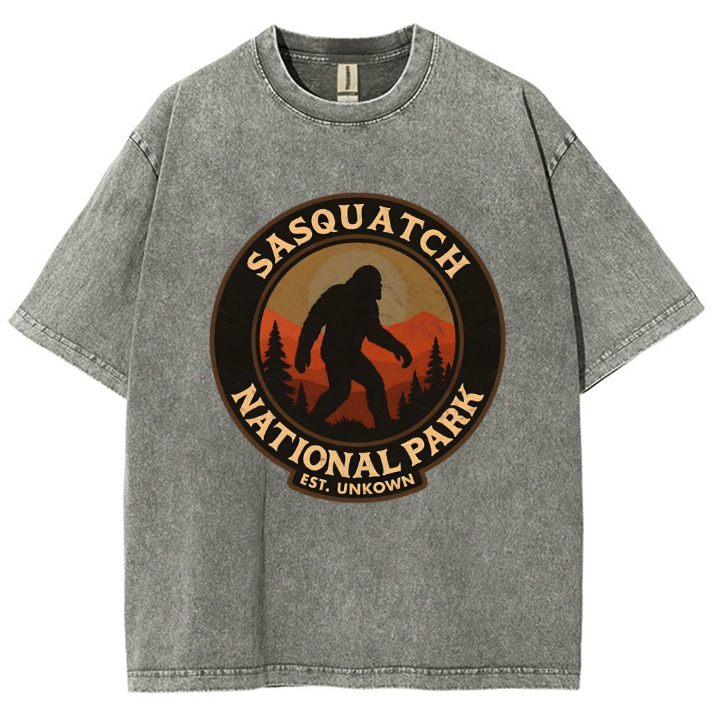 Sasquatch National Park Vintage Distressed T-shirt