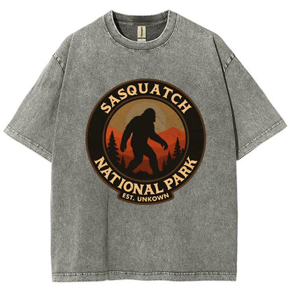 Sasquatch National Park Vintage Distressed T-shirt