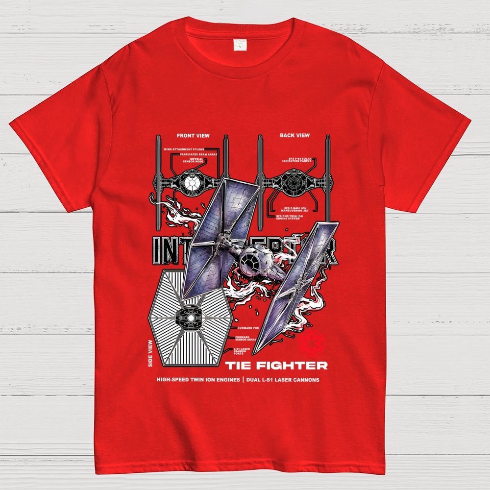 THE INTERCEPTOR FIGHTER Geek T-Shirt