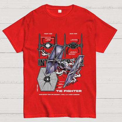 THE INTERCEPTOR FIGHTER Geek T-Shirt