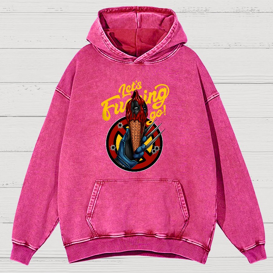 LFG Vintage Distressed Hoodie