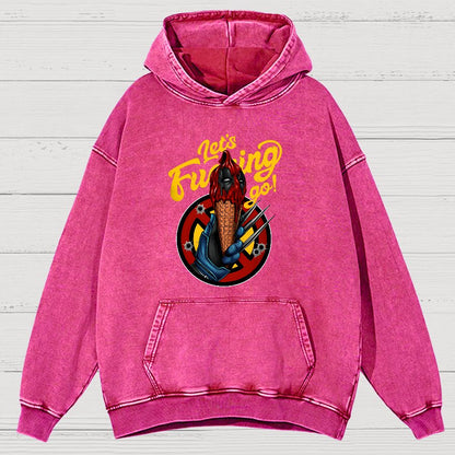 LFG Vintage Distressed Hoodie