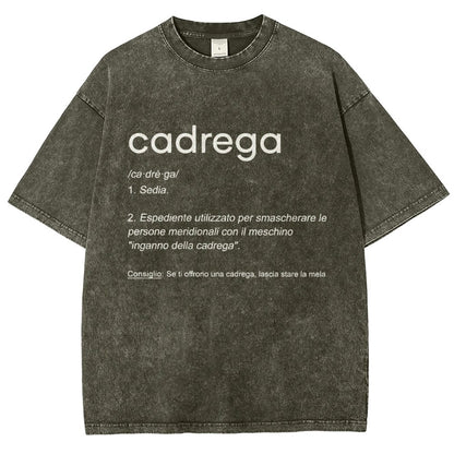 Cadrega Vintage Distressed T-shirt