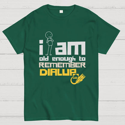 Dialup Internet Retro Geeky T-Shirt