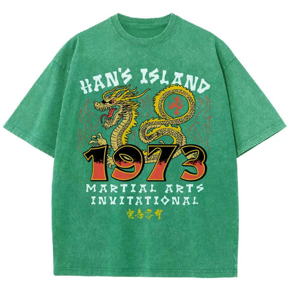 Sun's Island Martial Arts Invitational 1973 Vintage Distressed T-shirt