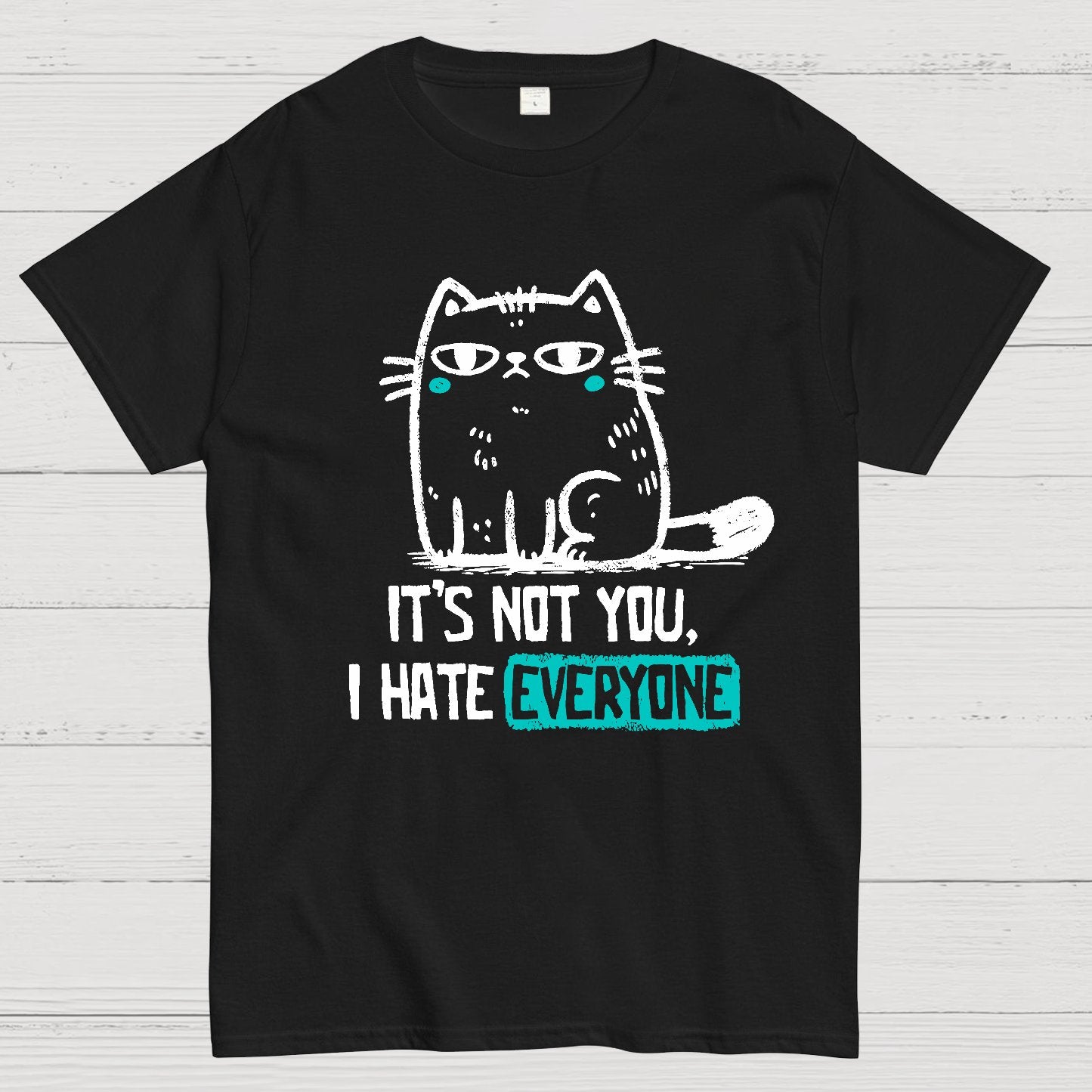 Its Not You I Hate Everyone Geek T-Shirt