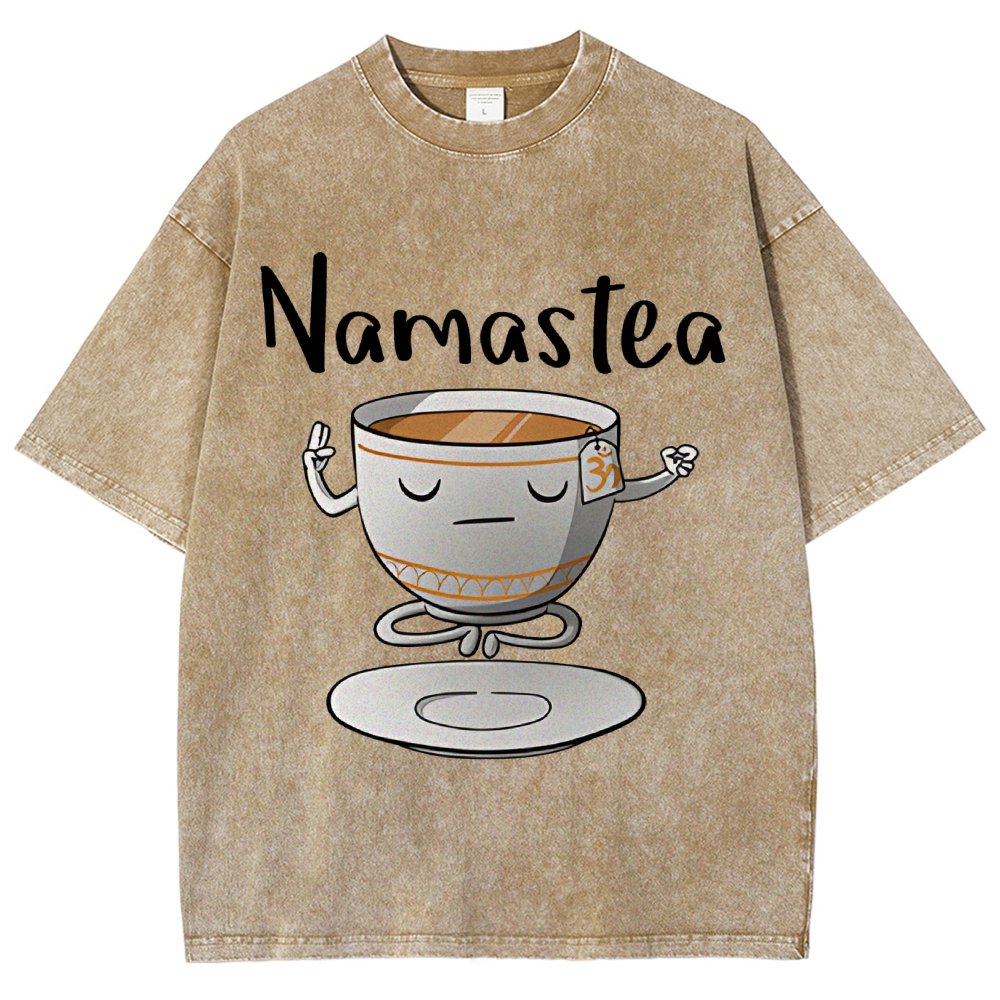 Namastea Vintage Distressed T-shirt