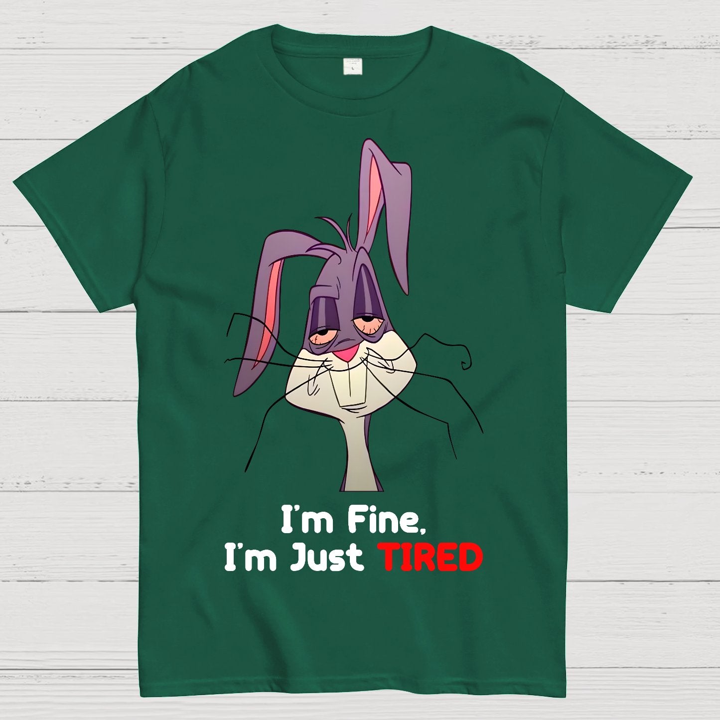 I'm Fine, I'm Just Tired Geek T-Shirt