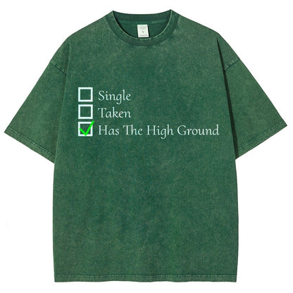 You Have the High Ground Vintage Distressed T-shirt