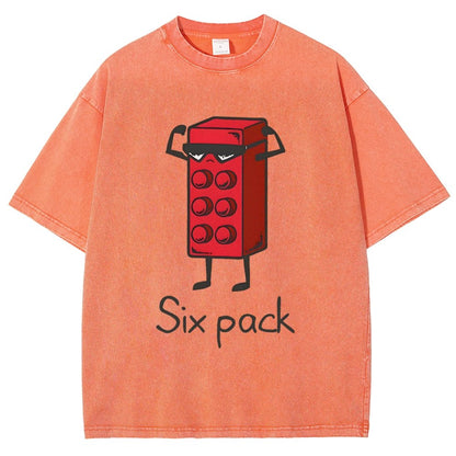 Six Pack Vintage Distressed T-shirt