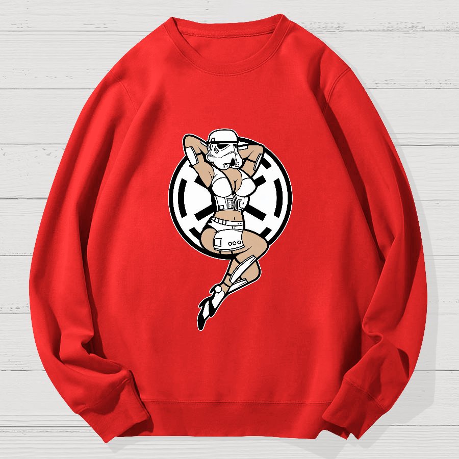 Planet Machine Beauty Geek Cotton Sweatshirt