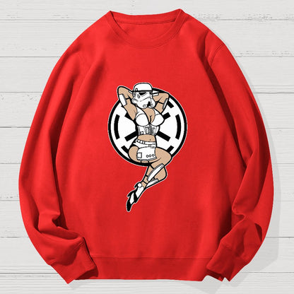 Planet Machine Beauty Geek Cotton Sweatshirt